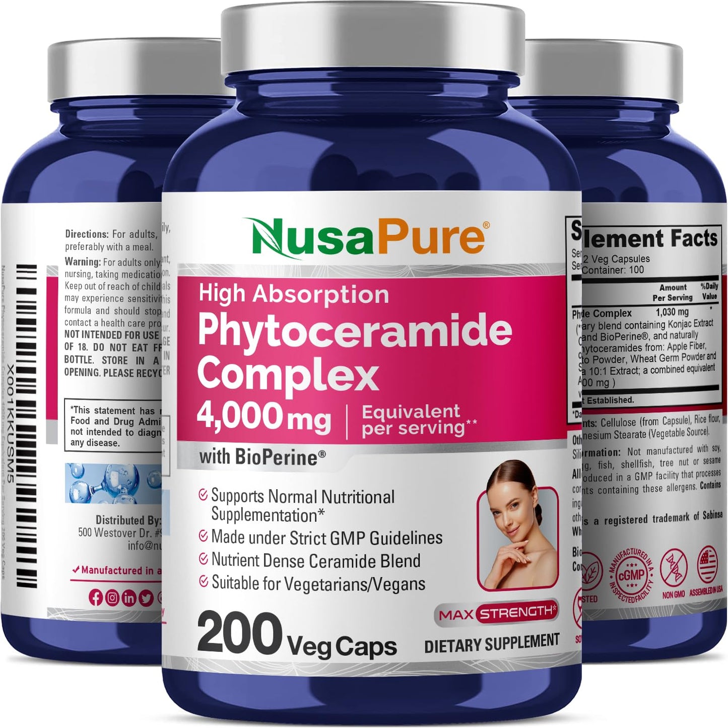 NusaPure Fitoceramida Complex 10:1 en estante