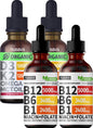 NUSAVA gotas líquidas vitamina B12 y D3 K2 sabor fresa