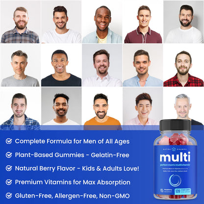 NutraChamps multivitaminas detalles