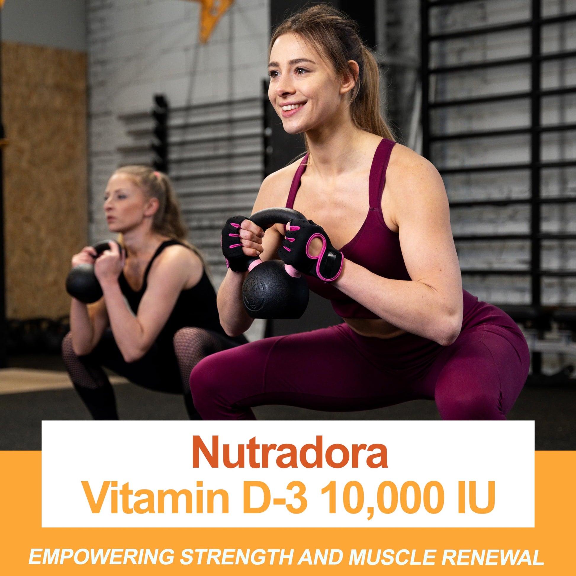Nutradora envase vitamina d3 10000 ui cápsulas blandas