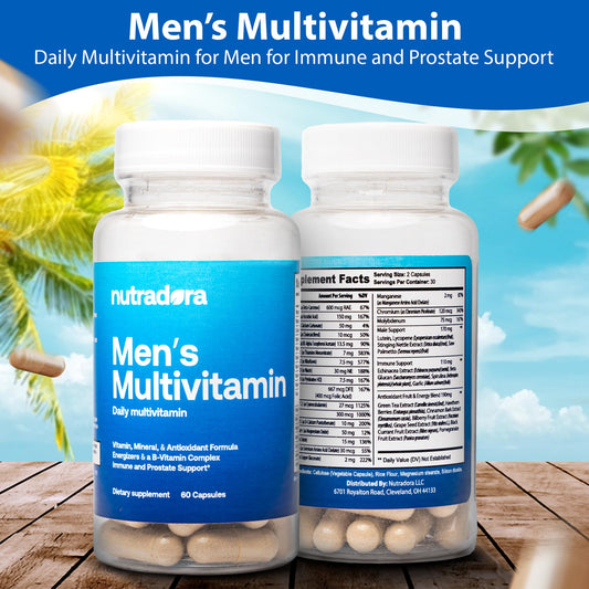 Nutradora multivitamínico diario formulado en USA