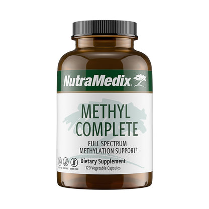 NutraMedix Methyl Complete 120 cápsulas soporte metilación energía