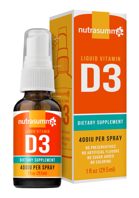 Nutrasumma spray vitamina d3 1000 ui 30 ml alta absorción apoyo huesos
