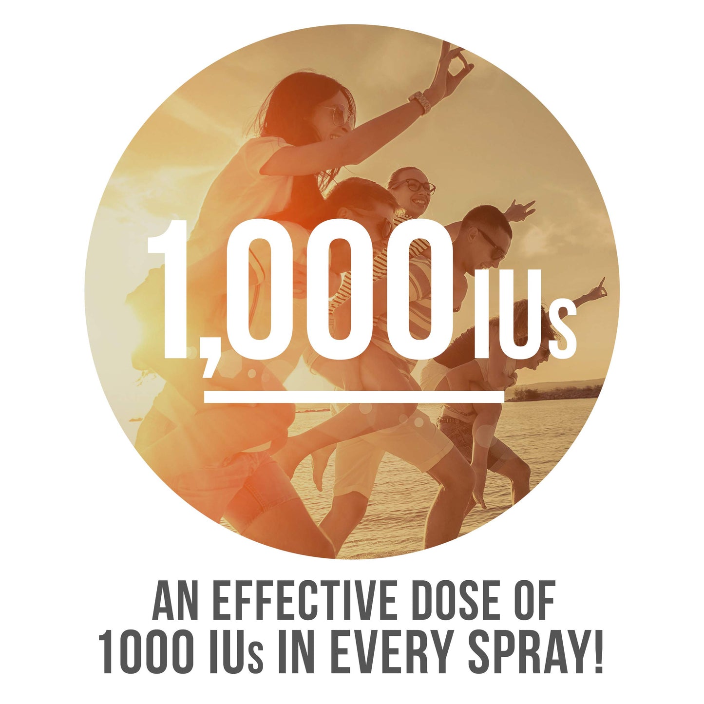 Nutrasumma spray vitamina d3 1000 ui sin azúcar portable