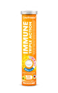 Nutrazul triple acción vitamina C D zinc tabletas efervescentes sabor naranja