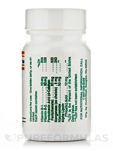 Nutri West C.A.C. Factor-S etiqueta información producto
