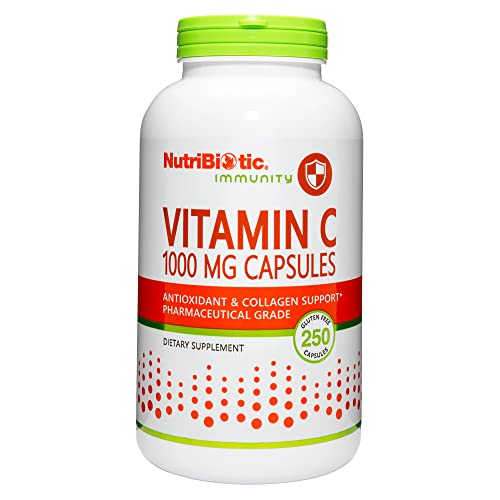 NutriBiotic cápsulas Vitamina C 1000 mg paquete