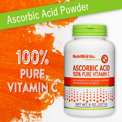 NutriBiotic suplemento vitamina c en polvo 8 oz