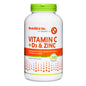 NutriBiotic Vitamina C D3 y Zinc cápsulas soporte inmune