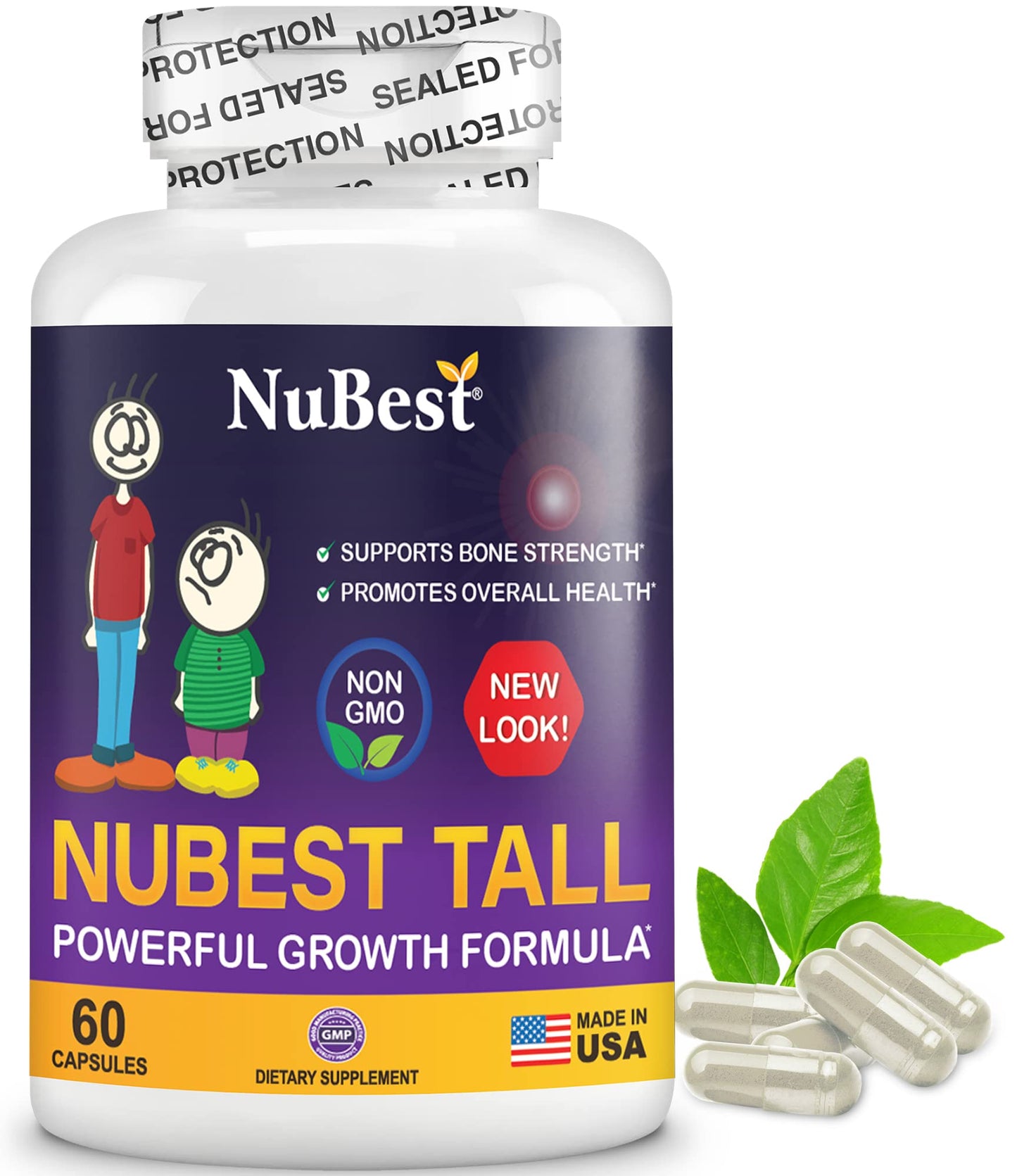 Nutrición para crecimiento de niños y adolescentes NuBest Tall