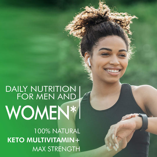 Nutrición diaria para hombres y mujeres con multivitamínico Keto