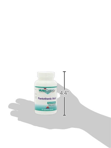 Nutricology cápsulas orgánicas ácido pantoténico para metabolismo