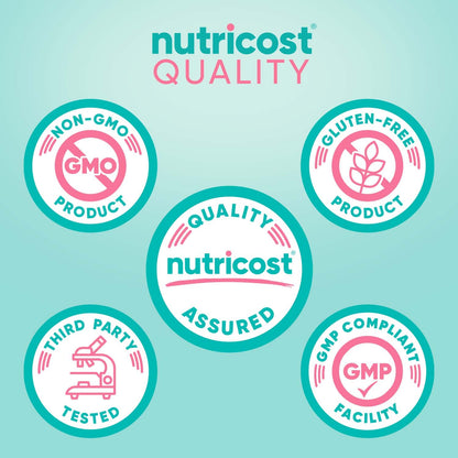 Nutricost suplemento biotina detalle etiqueta