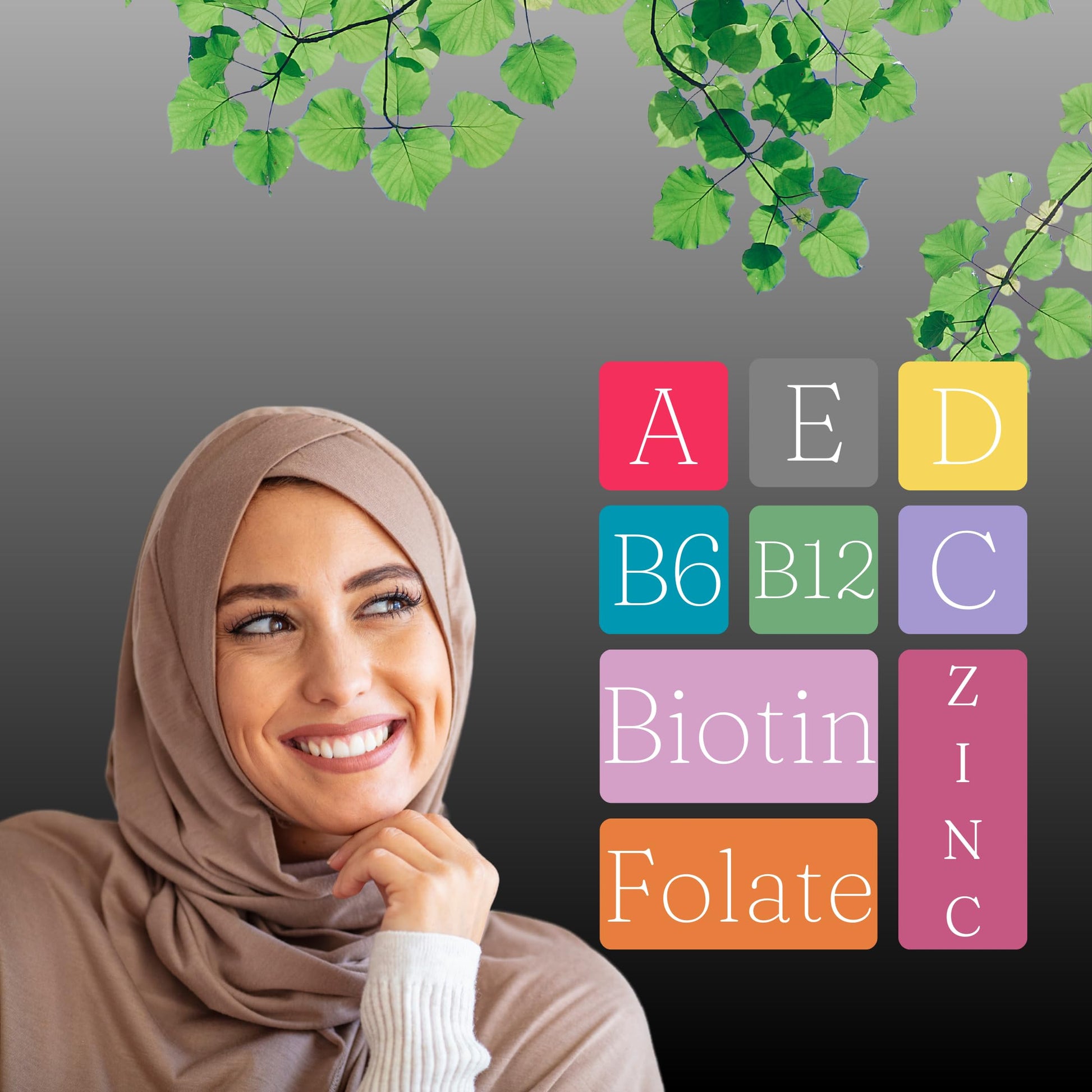 Nutrientes clave en gomitas multivitaminas para adultos.