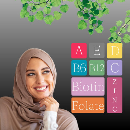Nutrientes clave en gomitas multivitaminas para adultos.