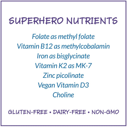 Nutrientes clave de Super Mini-Multi
