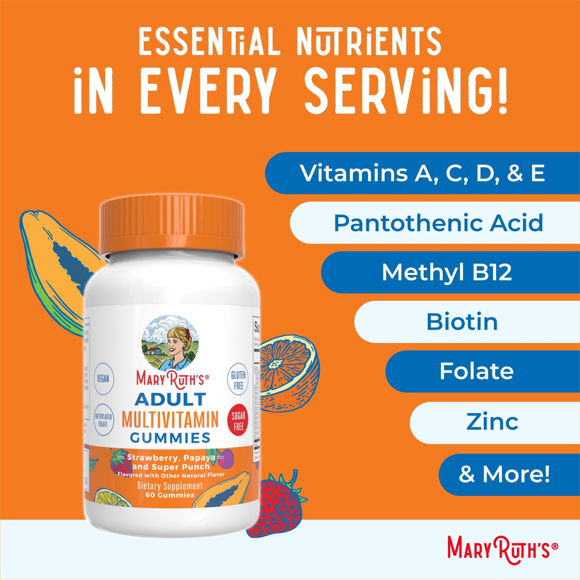 nutrientes esenciales gominolas MaryRuth