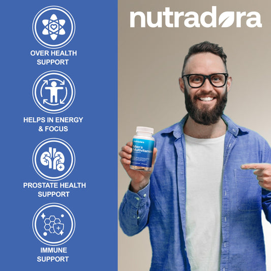 nutrientes esenciales multivitaminas hombres Nutradora