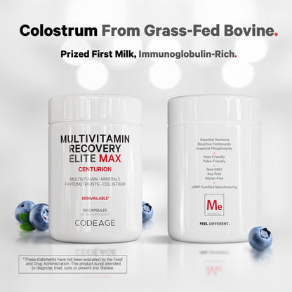 Nutrientes únicos Codeage Multivitamin Recovery Elite Max
