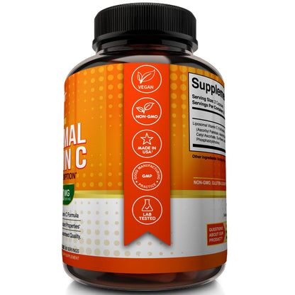 NutriFlair vitamina c liposomal alta biodisponibilidad 180 cápsulas