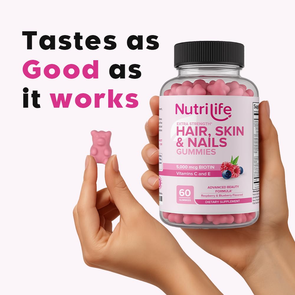 NutriLife suplementos veganos para belleza cabello y piel