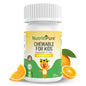 NutritiPure vitamina D3 zinc y vitamina C tabletas masticables sabor naranja niños