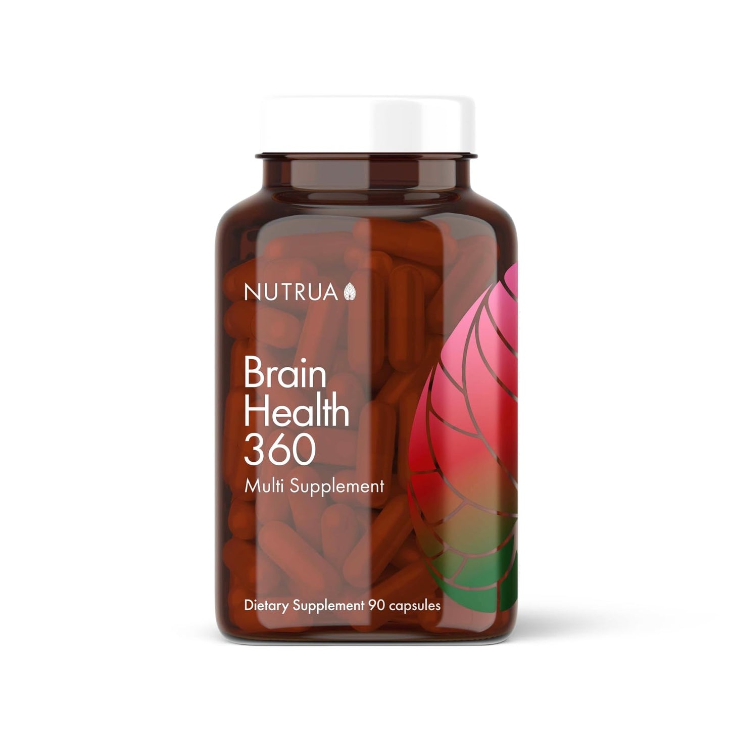 Nutrua Brain Health 360 suplemento cerebral envase frontal