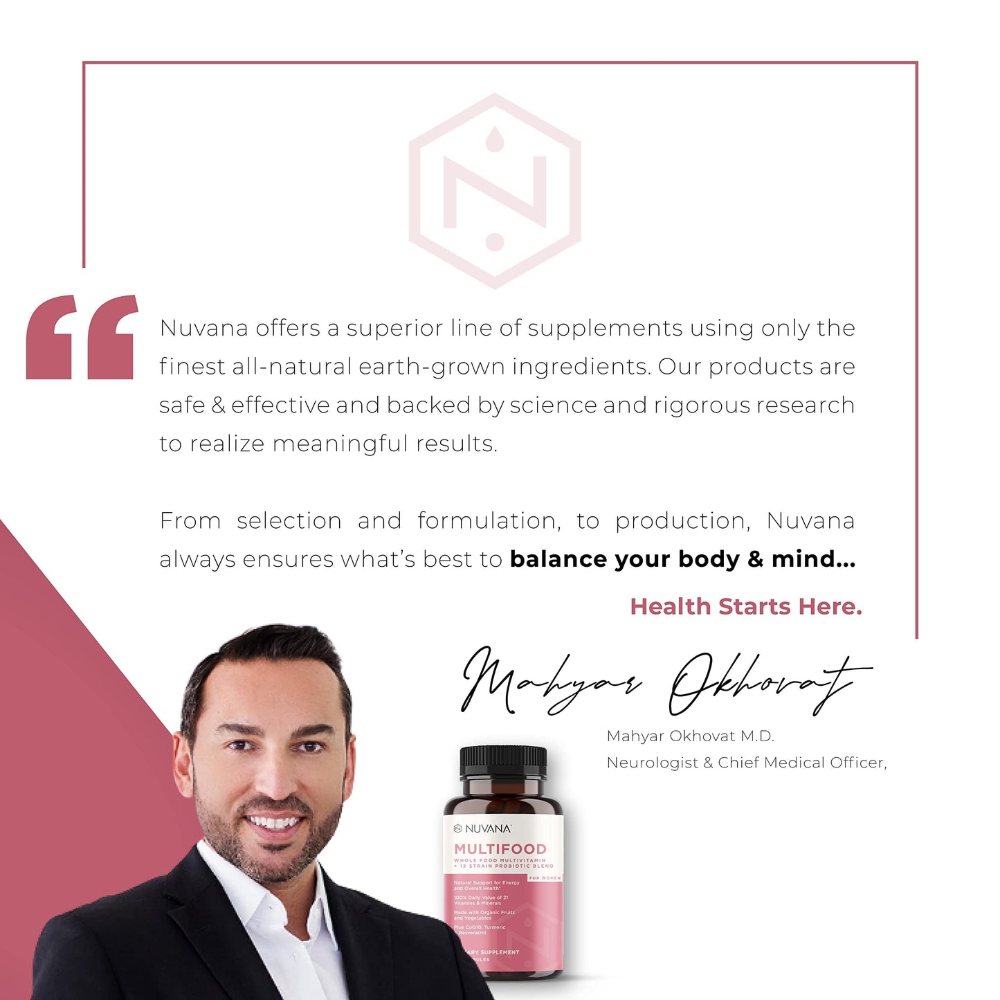 nuvana multivitamina hombre y mujer
