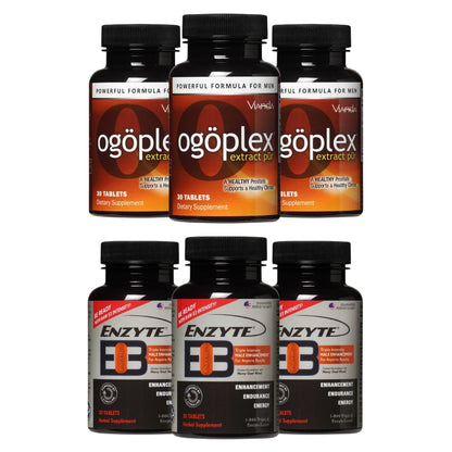 Ogoplex Enzyte3 - 3 pack de suplemento para hombres