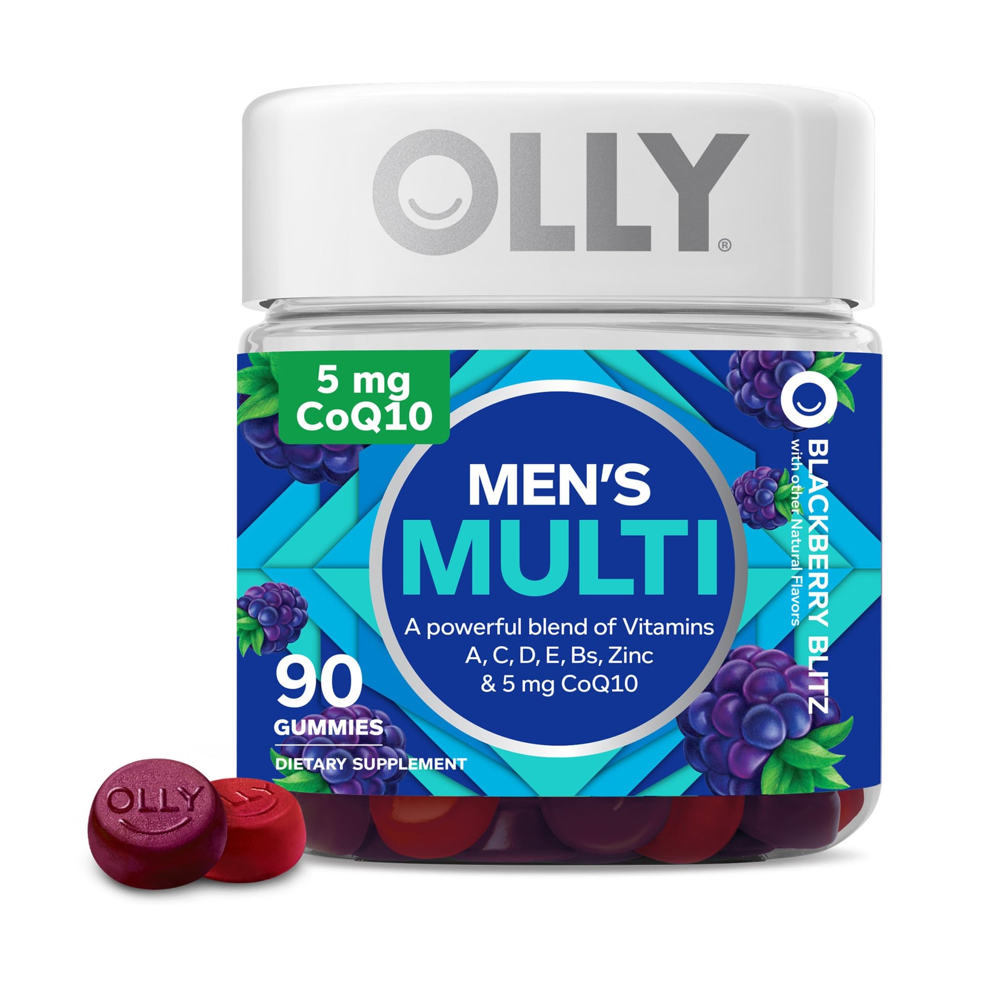 olly extra fuerza energía diaria gomitas arándano