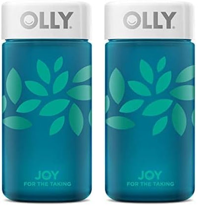 OLLY Joy Jar verde, frasco de vidrio