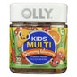 frasco de gusanitos de multivitaminas Olly sabor fruta