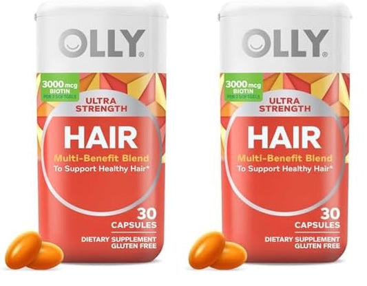 OLLY softgels para el cabello con biotina