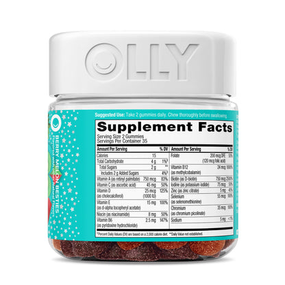 Olly suplementos dieta adolescentes descripción