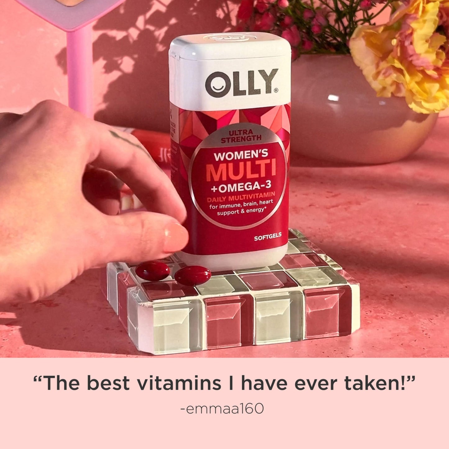 OLLY Ultra Women’s multivitaminas con omega-3.