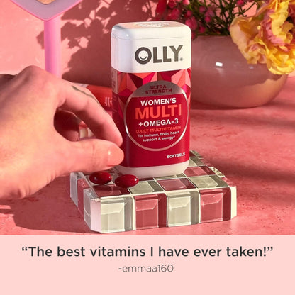 OLLY Ultra Women’s multivitaminas con omega-3.