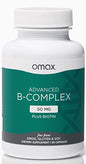 Omax3 complejo vitamínico B cápsula vista frontal