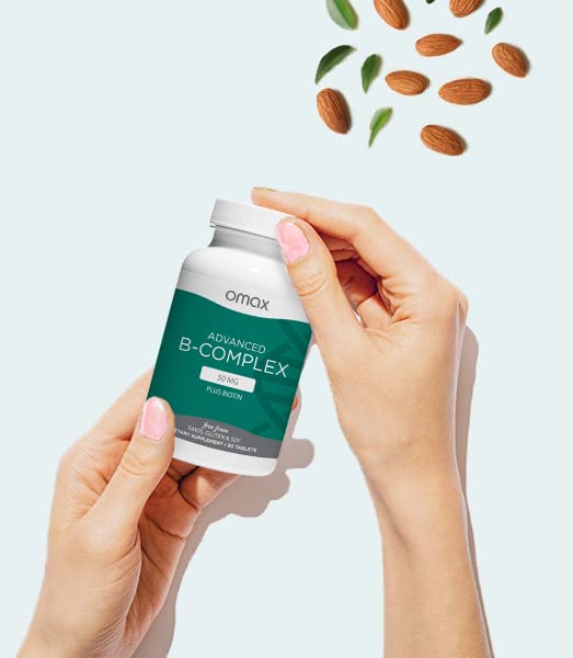 Omax3 vitaminas complejo B para energía y salud