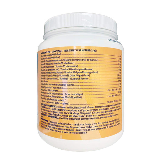 Detalles de ingredientes de Omega Alpha Proteína Multi-Plex para Niños