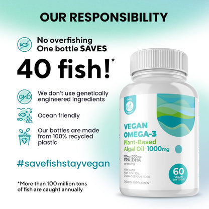 omega 3 vegano de alga cultivo en botella