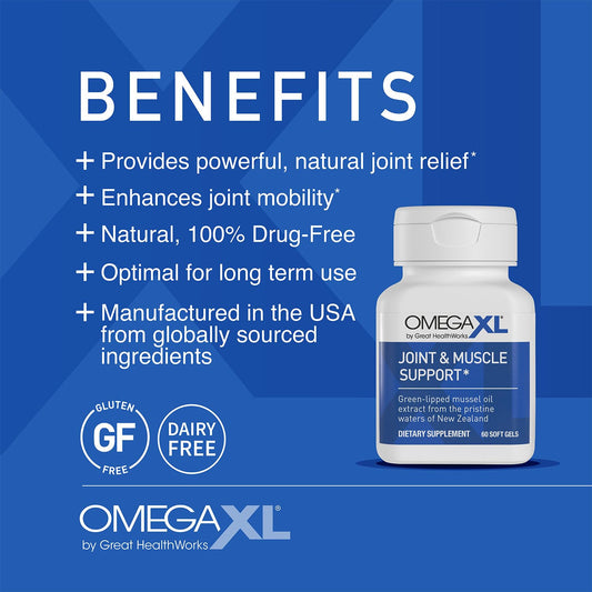 OmegaXL cápsulas blandas para salud y movilidad articular