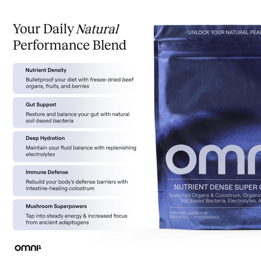 Características del OMNI1 Super Complex para aumentar energía y enfoque