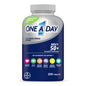 Botella de multivitamínico ONE A DAY para hombres 50+ con 200 unidades.