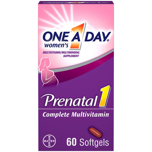One A Day Prenatal 1 mujeres multivitaminico caja frontal