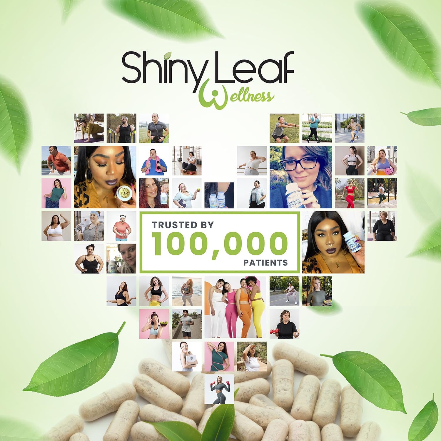 Opciones de apoyo para cirugía con multivitamínico shiny leaf sin hierro