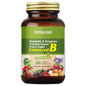 oppuland complejo de vitamina B 60 cápsulas veganas suplemento