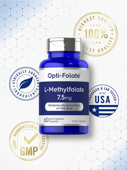Opti-Folate suplemento L Metilfolato Carlyle