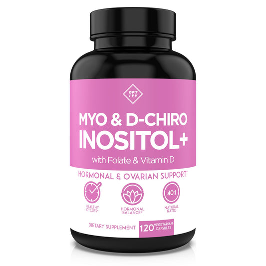 Optify suplemento inositol 40:1 mio y d-chiro 2000mg