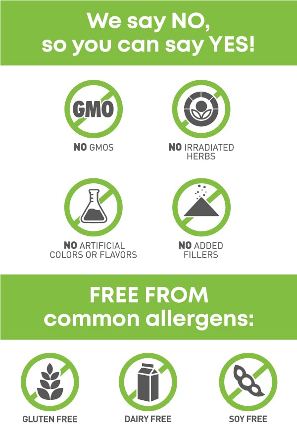 Oregon's Wild Harvest libre de GMO, gluten, lácteos.