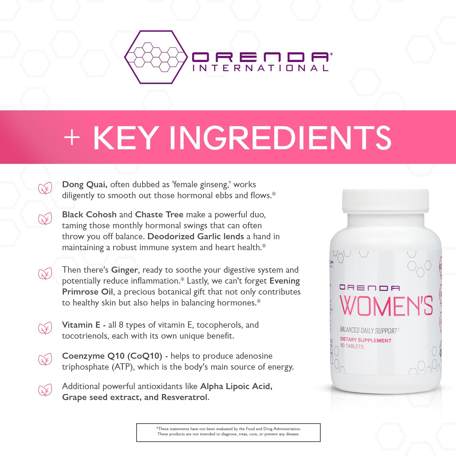 orenda suplemento energético mujeres